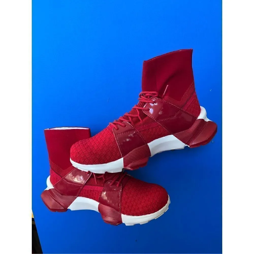 Giza Men's Olympius Superhero Athletic Running Sneakers Red Size 13 M